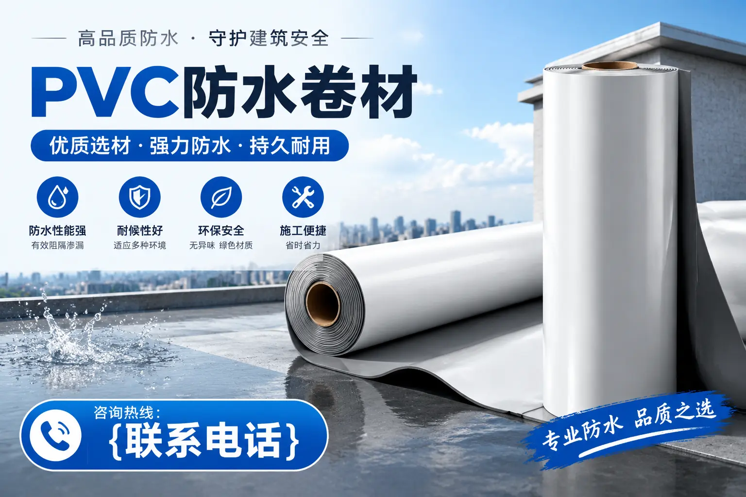 PVC防水卷材的选购技巧与注意事项，助您在怒江找到合适产品